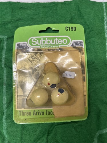 Vintage subbuteo football - football, x3