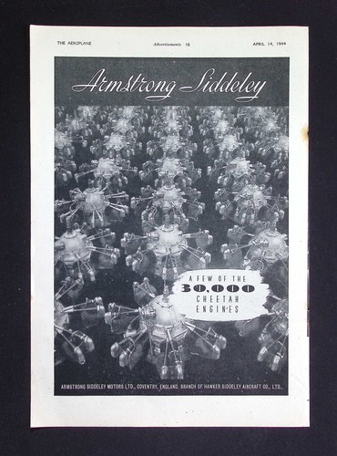 Original 1944 advert - 1944, armstrong