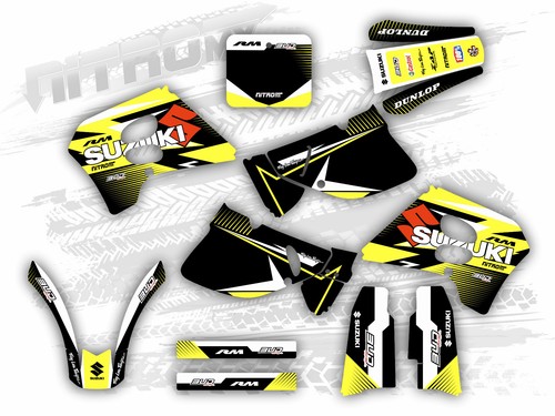 Graphics kit for suzuki 125 - graphics,