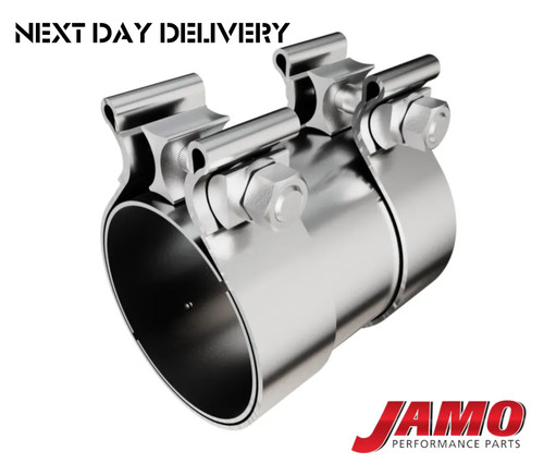 Exhaust clamp connector - clamp-on,