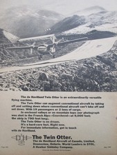 5/1968 PUB DE HAVILLAND CANADA AVION TWIN OTTER ADAC COURCHEVEL AIR ALPES AD