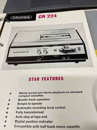 Grundig 224 tape - grundig, cn