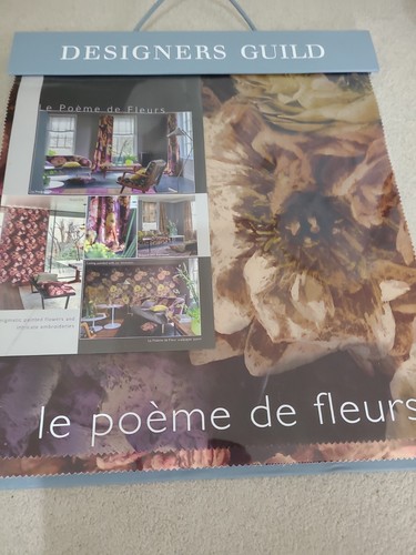 Designers guild fabric sample - guild,