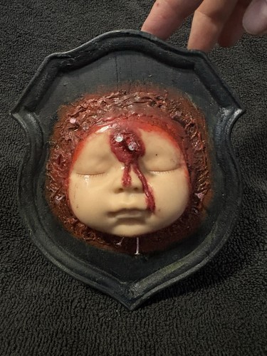 Ooak gothic horror - decor, doll