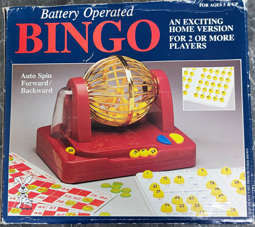 Tomy battery operated bingo - tomy,