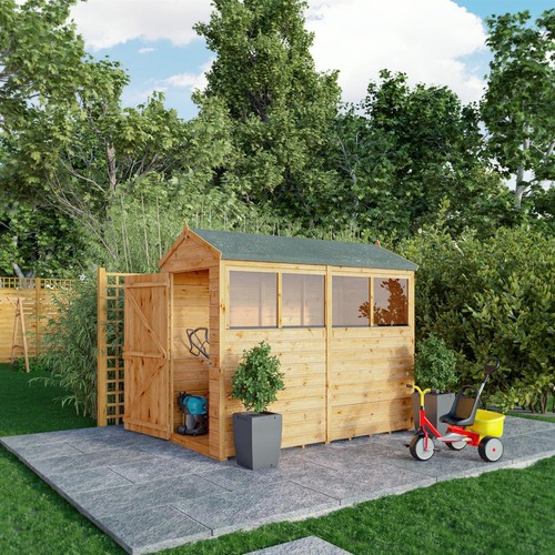 8x4 wooden garden - 8x4, shiplap