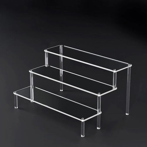 Display risers clear - risers, acrylic