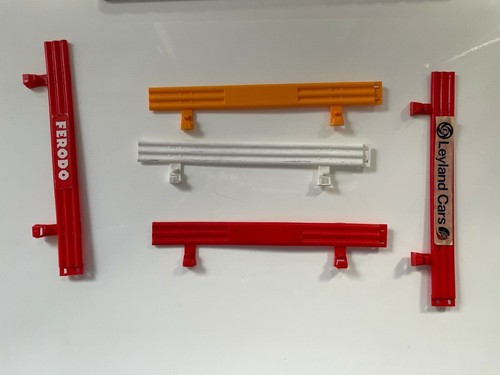 Scalextric clip barriers - scalextric, on