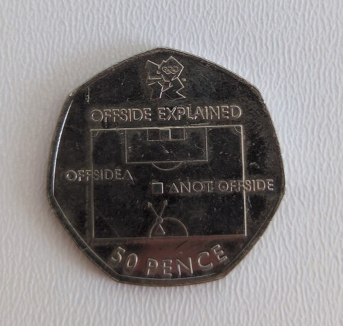 2012 london olympics - olympics, 50p