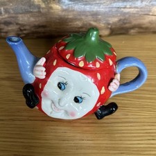 Charming,Novelty Crazy Fruit Character Miniature Teapot [B10] 