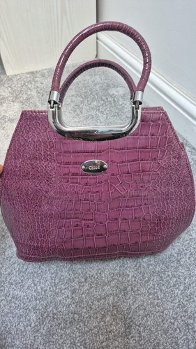 Chloé purple mauve - chloé, crocodile