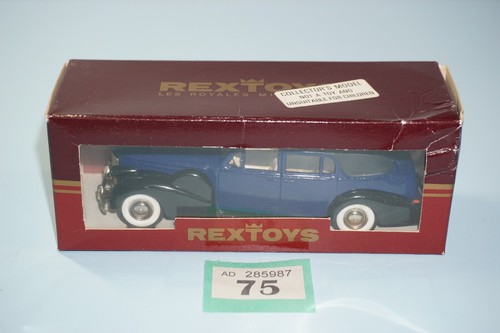 Rextoys cadillac 1938 - cadillac, v