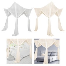 4-poster bed canopy net, bed
