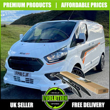 SWB ROOF RAILS BARS BLACK RACK BAR TO FIT FORD TRANSIT CUSTOM 2013-2022