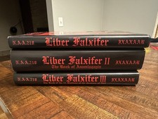LIBER FALXIFER 3 VOLUME COLLECTION OCCULT LEFT HAND PATH GRIMOIRE