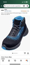 Uvex Safety Boots Size 9 UK