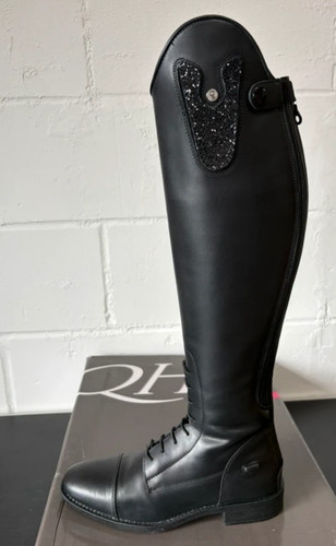 Qhp sasha long leather riding - long,