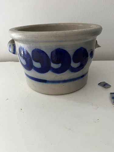 Vintage west german - salt, glaze