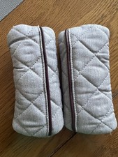 Silver Cross Wayfarer Pioneer Surf Pram Harness Pads Spacial Edition Henley grey