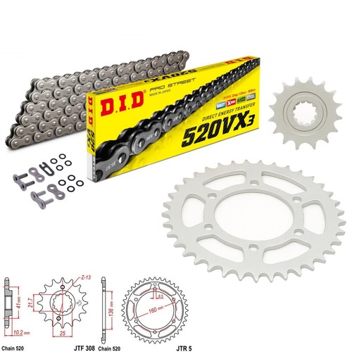 650 pegaso trail chain and - 650,