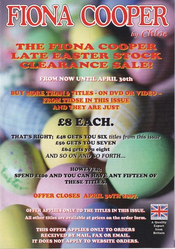 Fiona cooper magazine brochure - cooper,