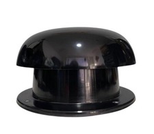 2 PCS MUSHROOM VENT BLACK