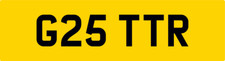 GTR 2 DIGIT AGE COVER NUMBER PLATE G25 TTR - NISSAN GT-R R35 GT R GTS V6 ULTIMA