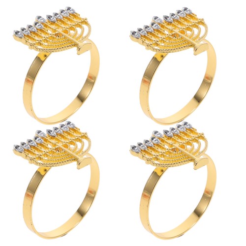 4pcs serviette buckle delicate - 4pcs,