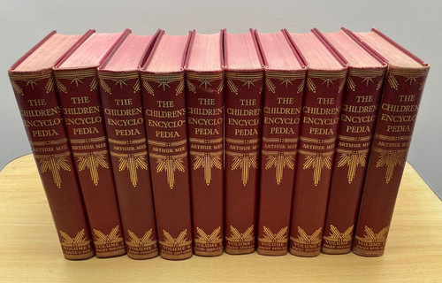 Vintage red gold children s - vintage, /gold