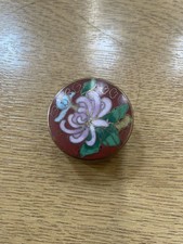 Vintage Brass Enamel