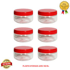 Plastic Storage Jar With Screw