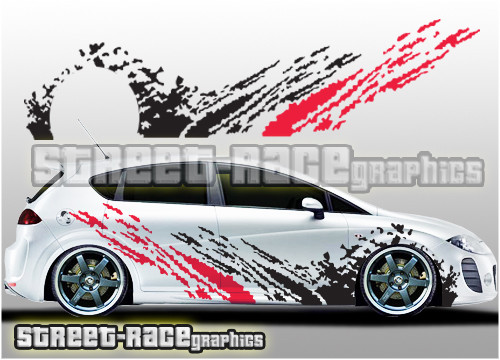Seat side 018 mud - , splatter