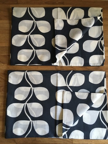 Pillowcases made olive - 2, w/