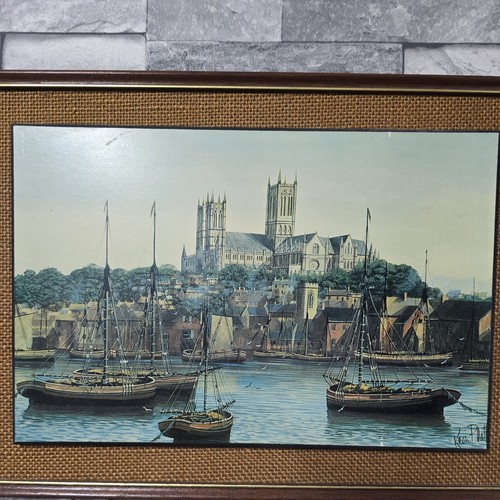 Vintage framed kevin platt - vintage,