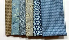 Edyta Sitar Cocoa Blue 6 x  FQ