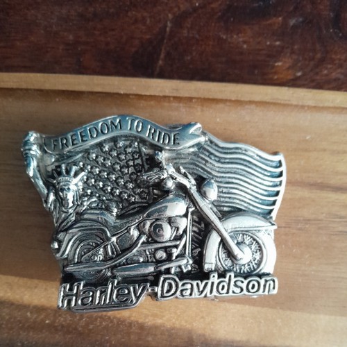 Harley davidson metal silver - davidson,