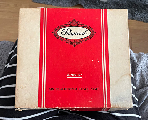 Pimpernel acrylic placemat set - pimpernel,