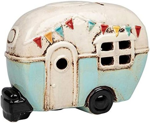 Retro ceramic caravan money - ceramic,