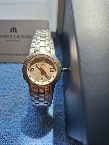 Maurice lacroix 18k gold and - maurice,