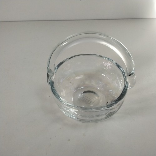 Krosno glass basket - glass, ornament