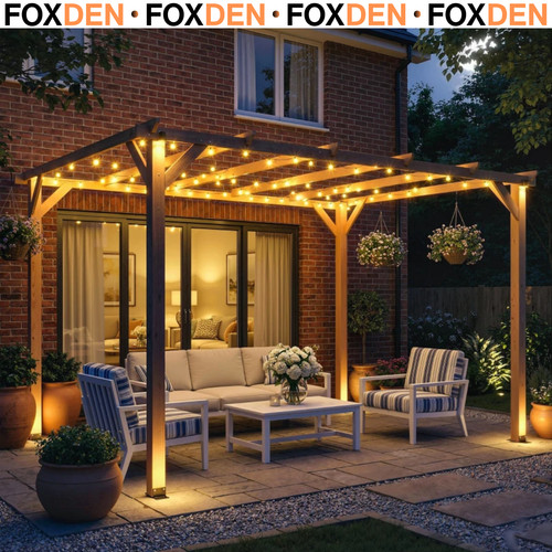 Wooden garden pergola - 4, 3
