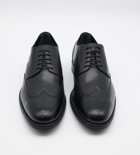 Tod black leather - leather, shoes