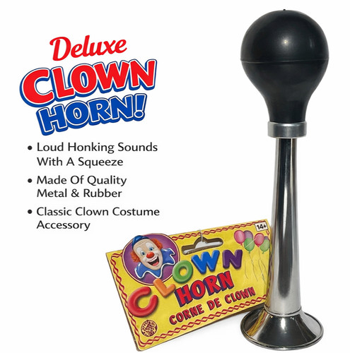 Metal clown horn - metal,