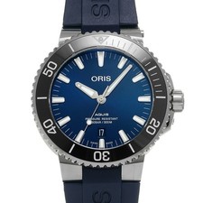 Oris ORIS Aquis Date 01 733 7730 4135 07 8 24 05PEB Blue Men's Watch Oris Watch