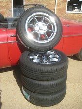 SET OF FOUR MGB ROADSTER BGT