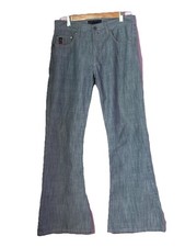 Psycho Cowboy Brand Scandinavian System Flare Jeans Size 28 Waist 31 Inch Leg