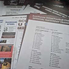 TEAMSHEETS - Scunthorpe United to Sion (25)