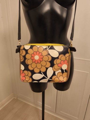 Orla kiely yellow - kiely, leather