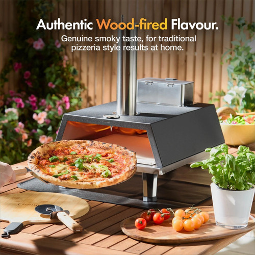 Vonhaus black pizza - pizza, oven