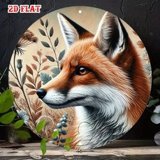 Fox Garden Ornament - Metal